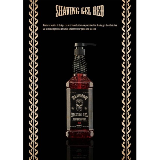 Bandido Shaving Gel Red 1lt