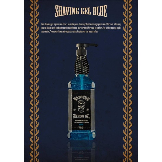 Bandido Shaving Gel Blue 1lt