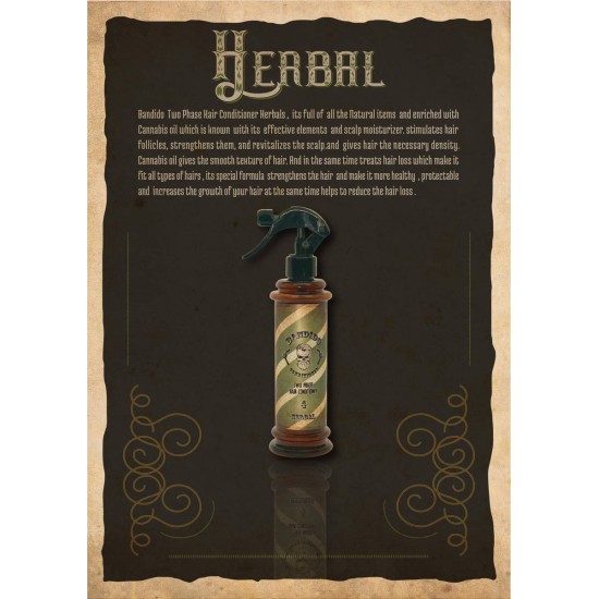 Bandido Two Phase Hair Conditioner Herbal 350ml