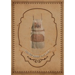 Bandido Leather Barber Cape Ποδιά εργασίας