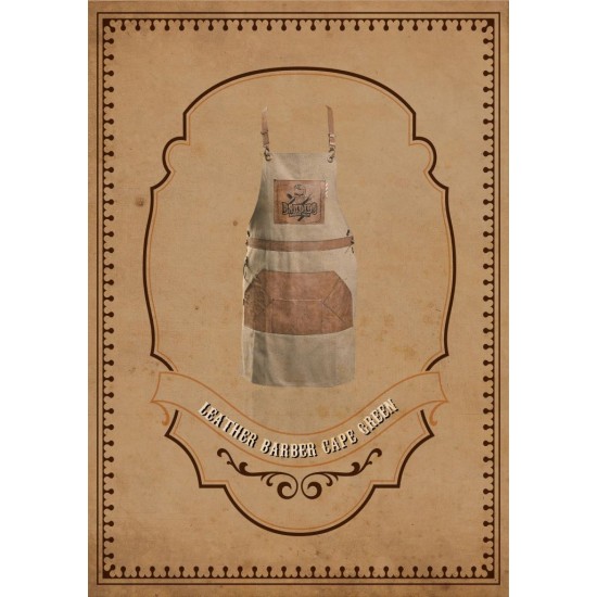 Bandido Leather Barber Cape Ποδιά εργασίας